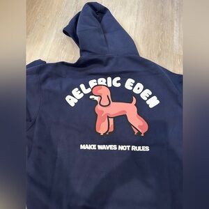 NWT Aelfric Eden Navy Poodle Hoodie